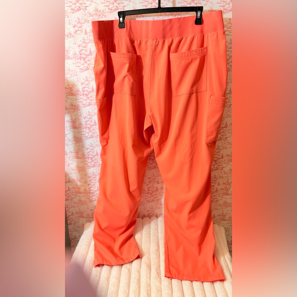Vibrant Coral Women's Loungewear Set - Picture 5 of 6